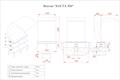 Водопад КОСТА 500 мм 2135